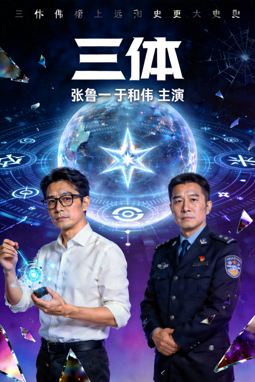 科幻悬疑剧《三体》高清海报 - 张鲁一、于和伟主演